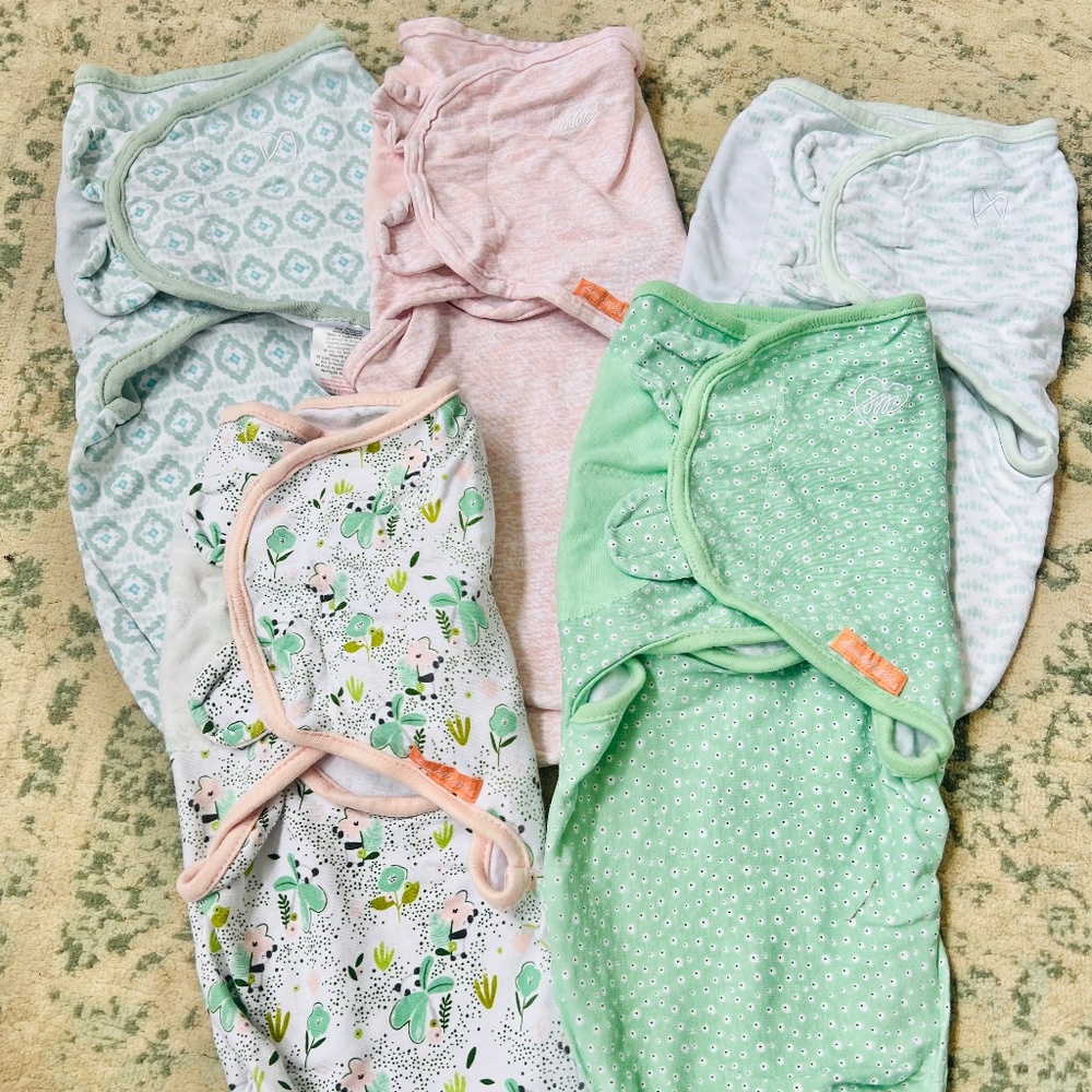 NWOT SwaddleMe Size 0-3 Months Bundle